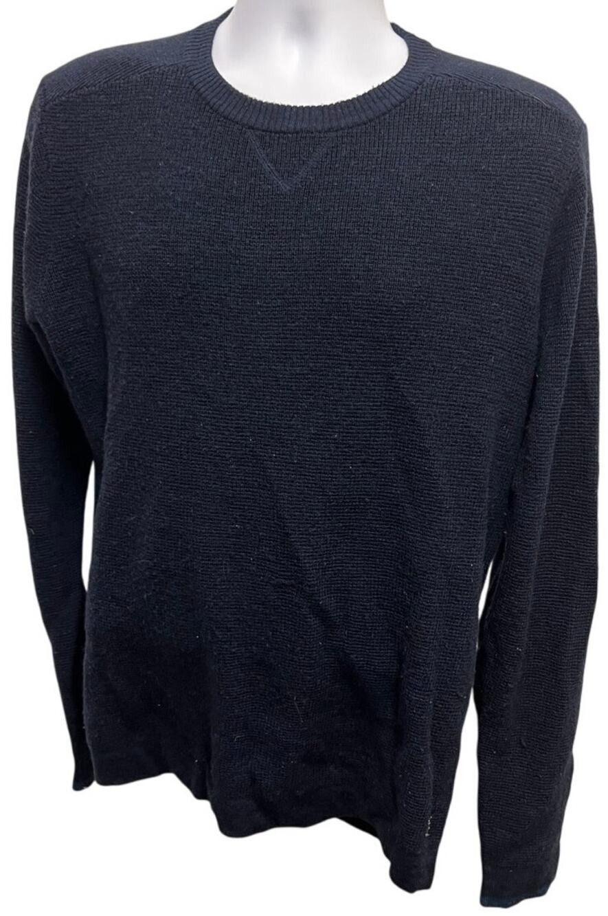 🧶 1. Smartwool Navy Merino Blend Crewneck Sweater M Mens